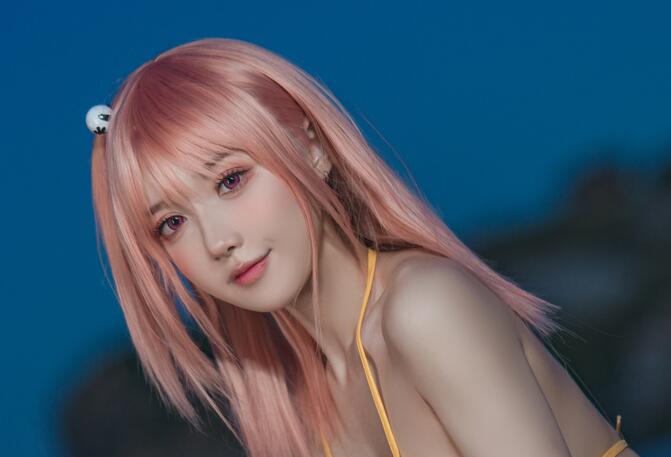 阿包也是兔娘cos加冕+舰长+生或死联动+兔兔写真合集