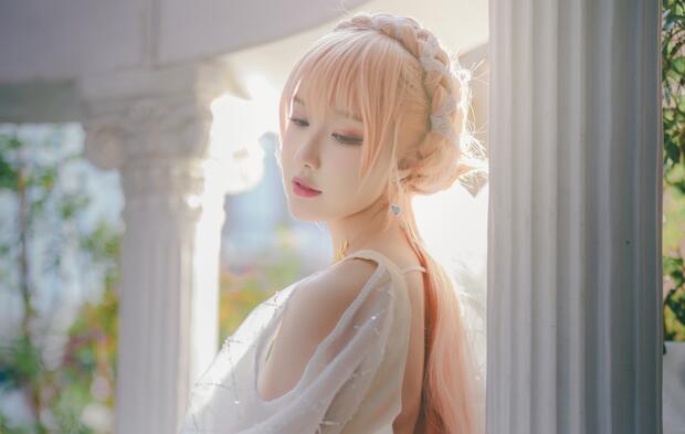 阿包也是兔娘cos明日方舟舰长+伊内斯芭蕾+w芭蕾写真合集