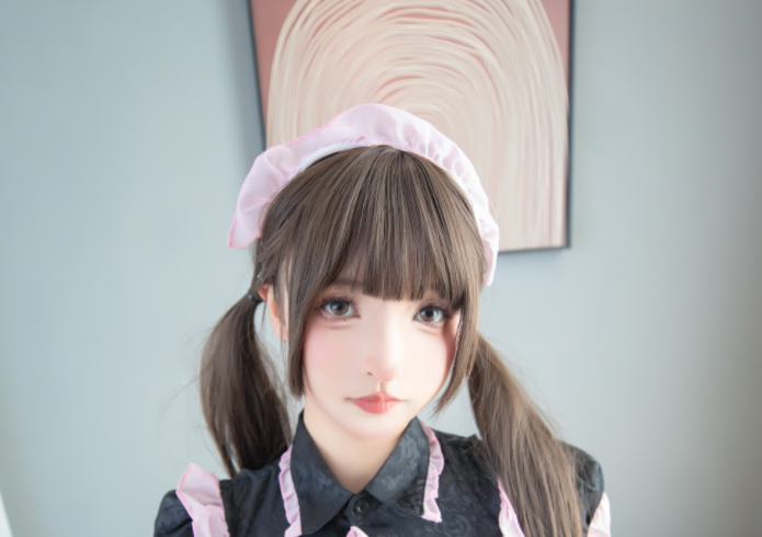 神楽坂真冬cos电量不足+猫猫女仆+女仆雪糕写真+视频