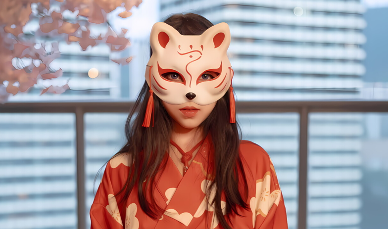 Bangni邦尼cos粉红清晨+和服束缚+修女写真