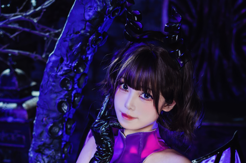 蜜汁猫裘cos触手魅魔+甘雨+酒红圣诞写真+视频