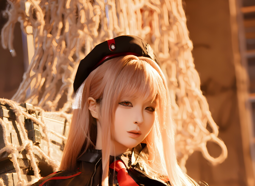 蠢沫沫cos雨+Nikkei+夜行写真