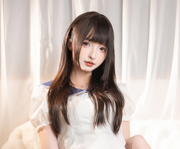 神楽坂真冬cos白丝猫娘+祈祷修女+柔光水滑写真+视频