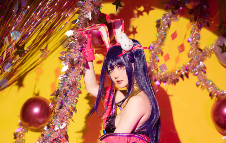 星之迟迟cos星野爱同人+万圣节MIKU写真