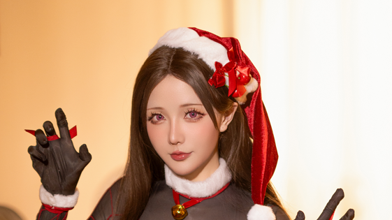 星之迟迟cos2024圣诞3套+圣处理修女 彼得罗涅写真+视频