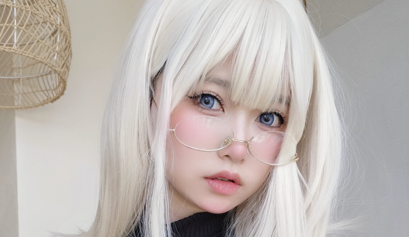 女主K cos沉默的学姐+战败忍者+主人的女仆写真