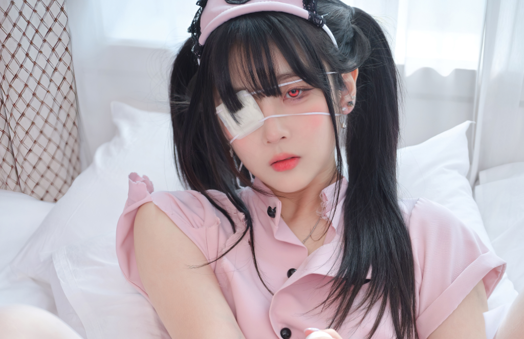 Jang Joo cos连体衣+护士制服写真