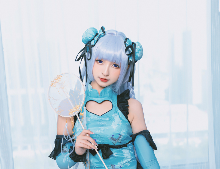 神楽坂真冬cos小恶魔+黛玉写真