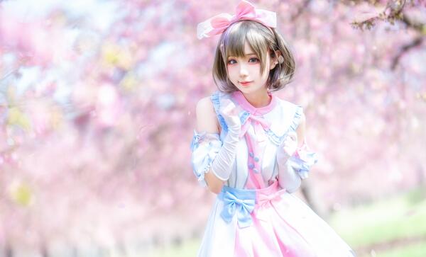 花柒Hana cos 泳装＋打歌服写真合集