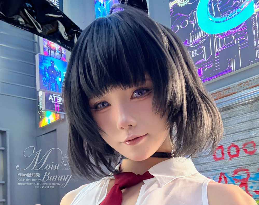 咬一口兔娘cos鸣潮 守岸人+水管工传说+賽博逆JK写真+视频