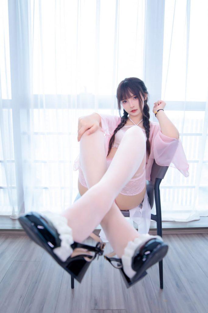 神楽坂真冬桃花潭水COS写真套图